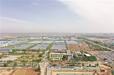<p>　　金积工业园全力打造绿色园区。</p>